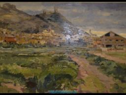 Concurso de Pintura al aire Libre en Mula 2012